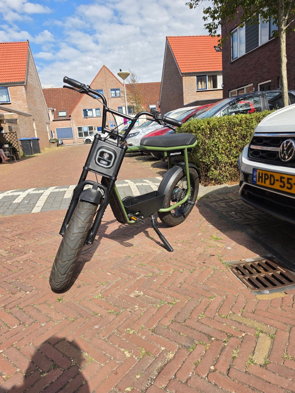 Phatfour FLX groen 2023, Zo goed als nieuw, 59 cm of meer, 50 km per accu of meer, Ophalen