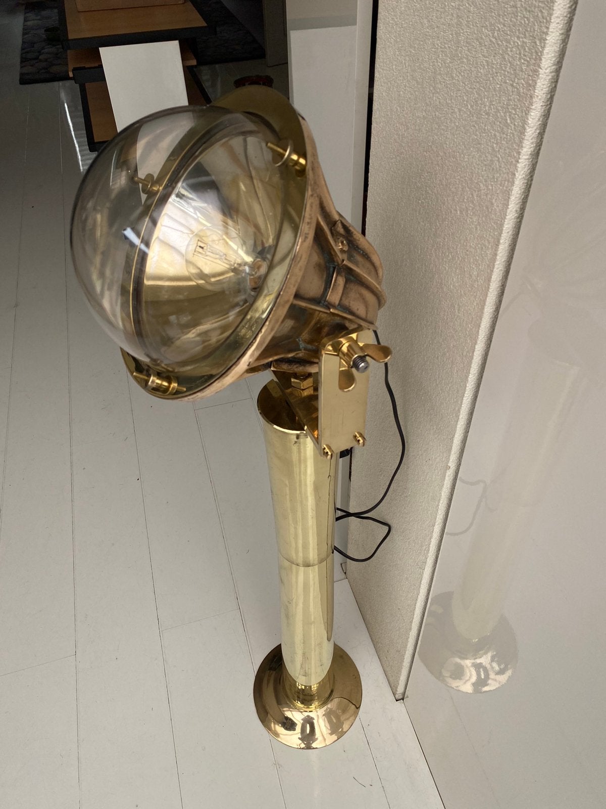 Schijnwerper, scheepslamp, zoeklicht, Verzamelen, Scheepvaart, Ophalen of Verzenden, Zo goed als nieuw