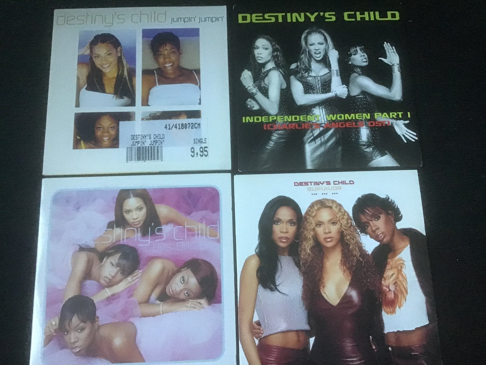 Destiny’s Child, 6 cd-singles cardsleeves, Ophalen of Verzenden, Zo goed als nieuw, R&B en Soul