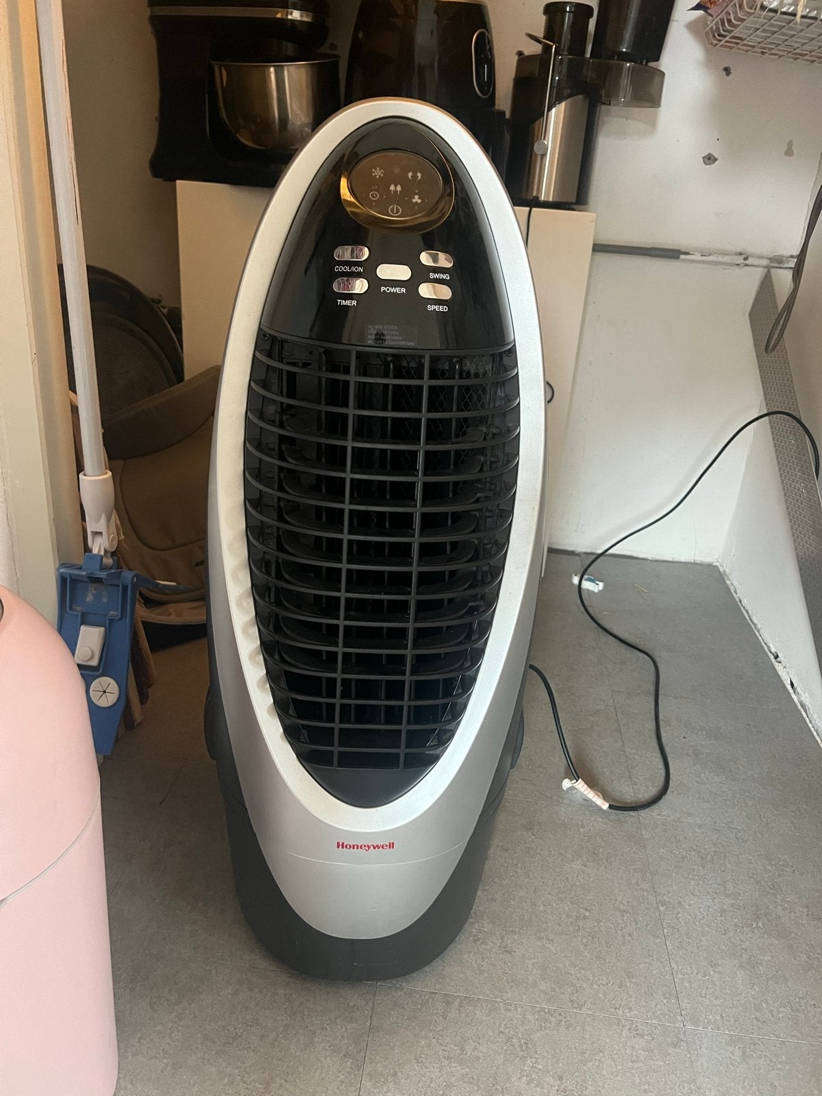 Honeywell Luchtkoeler - Mobiele Airco, Witgoed en Apparatuur, Gebruikt, Minder dan 60 m³, Ventileren, 3 snelheden of meer
