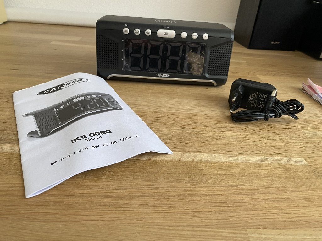 Digitale Caliber wekkerradio, Ophalen of Verzenden, Nieuw, Digitaal