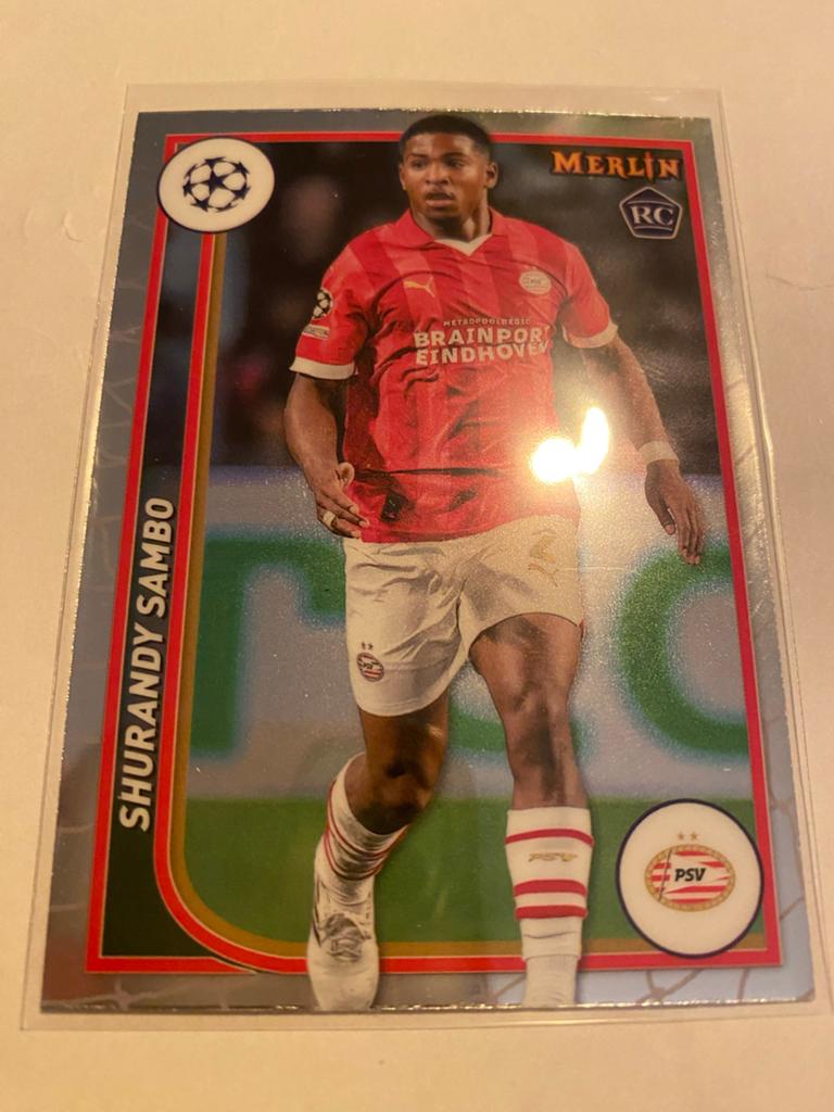 Shurandy Sambo Topps Merlin PSV #98, Ophalen of Verzenden, Zo goed als nieuw, Plaatje