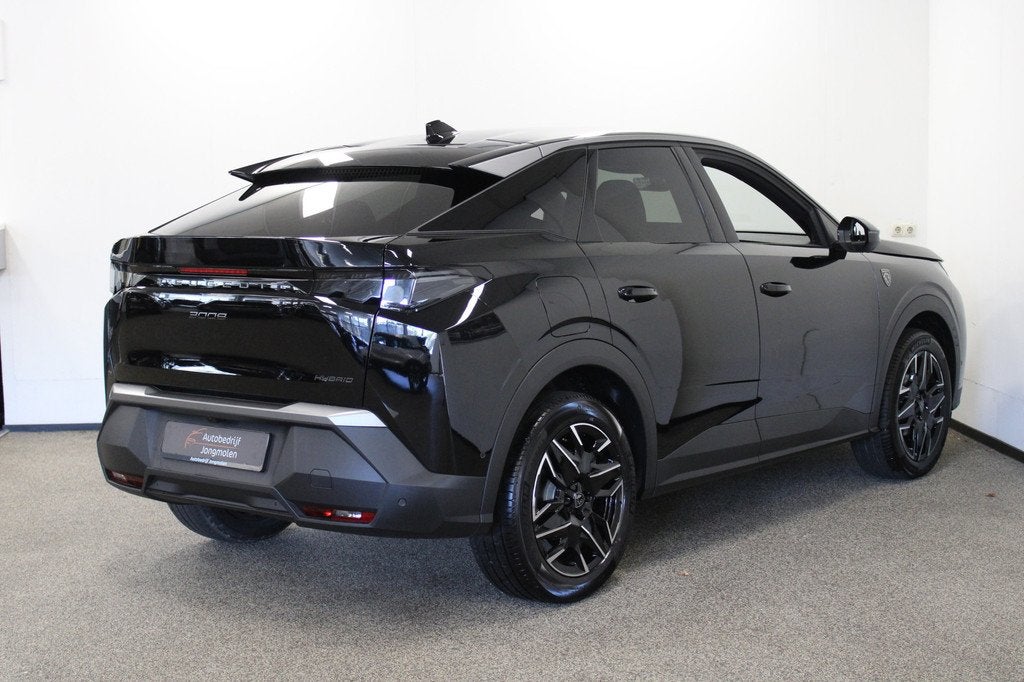 Peugeot 3008 1.2 Hybrid 145 GT (bj 2025, automaat), Auto's, Peugeot, Gebruikt, 1199 cc, Zwart, Bedrijf