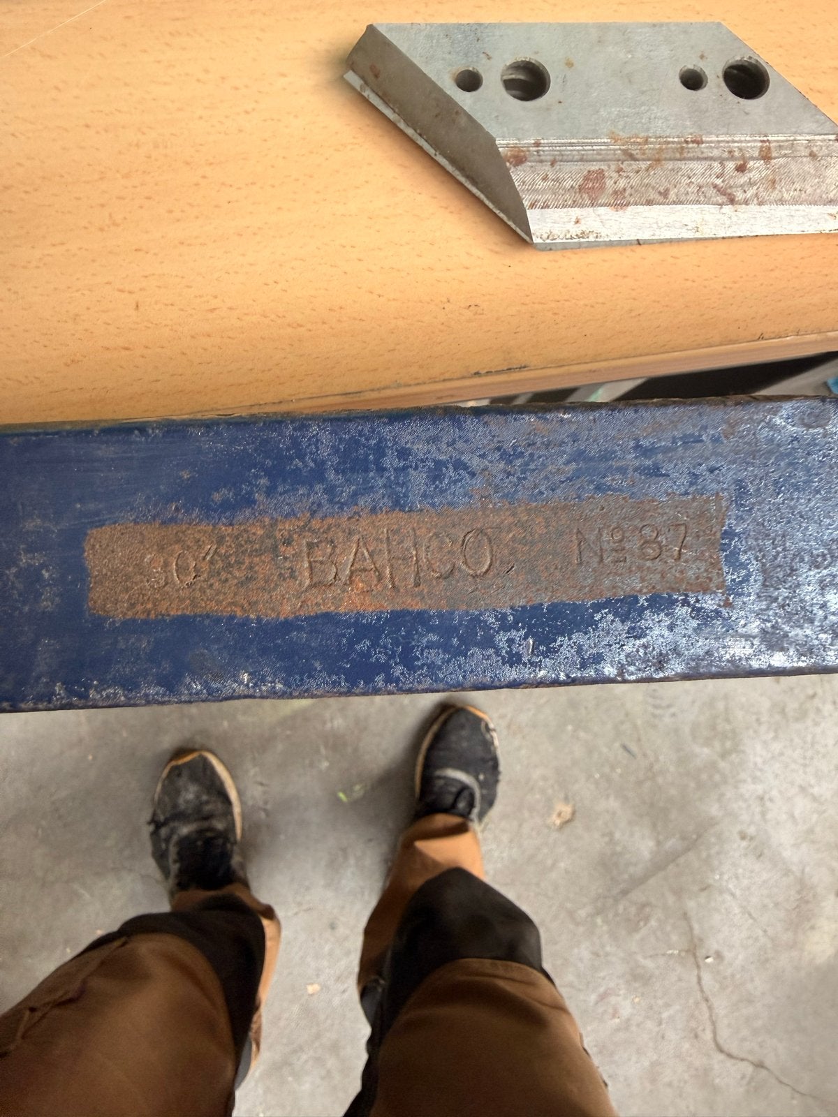Gigantische Bahco verstelbare moersleutel - 76 cm, Ophalen, Gebruikt
