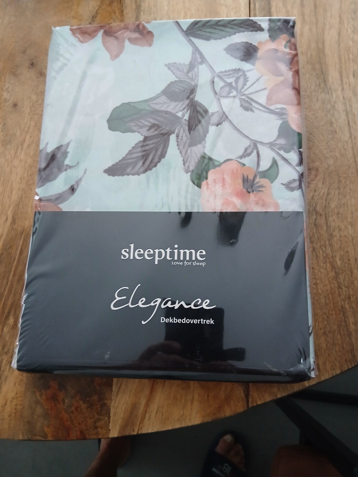 Sleeptime Elegance Dekbedovertrek - Bloemenprint, Ophalen, Overige merken, Nieuw, Wasbaar