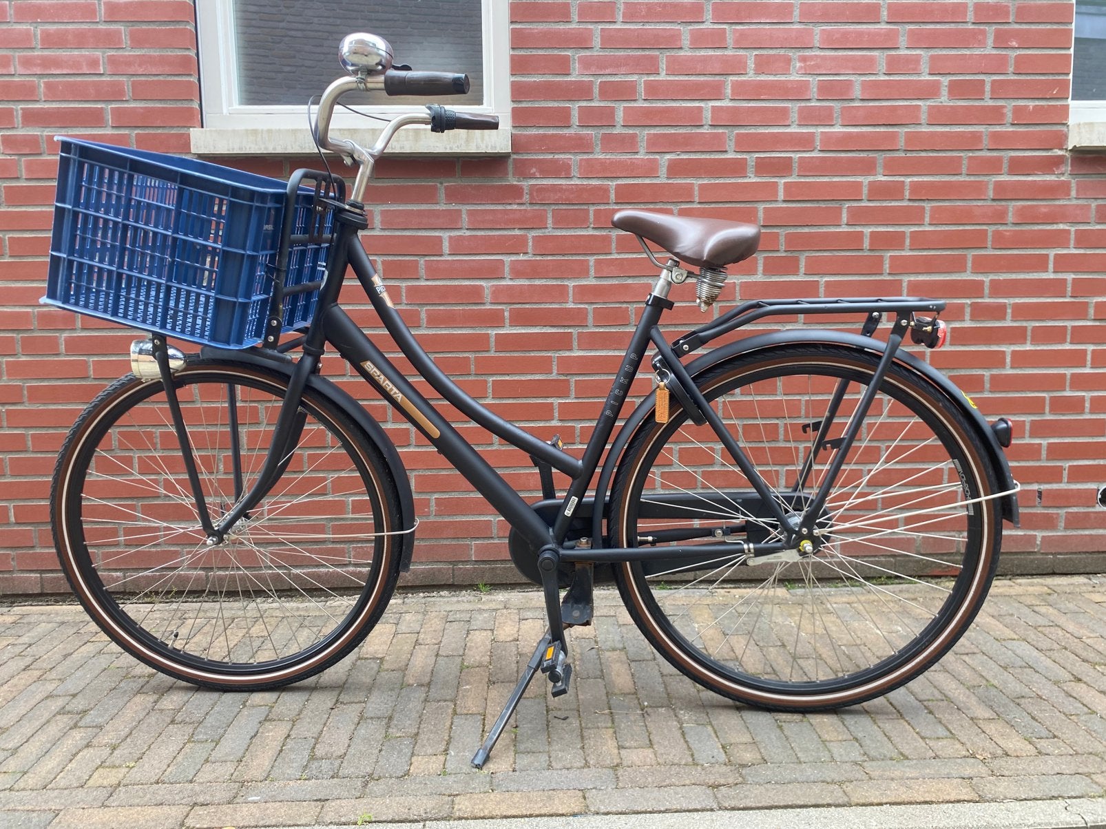 Tweedehands Sparta classic pickup met mand, 56 cm of meer, Ophalen, Zo goed als nieuw