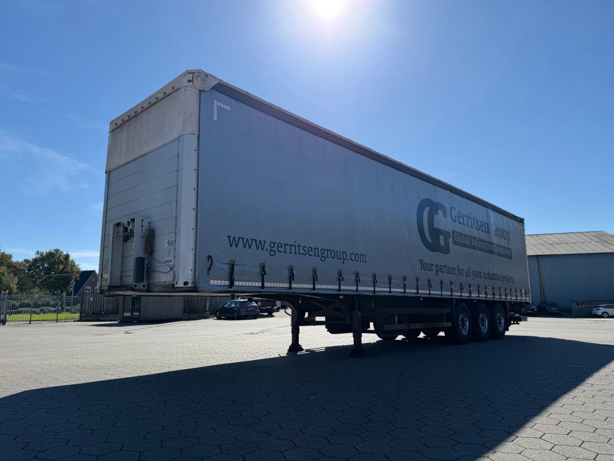 Schmitz Cargobull S01 S01 Tautliner Edscha+LBW (bj 2005), Auto's, Overige brandstoffen, Bedrijf, Aanhangers en Opleggers, ABS
