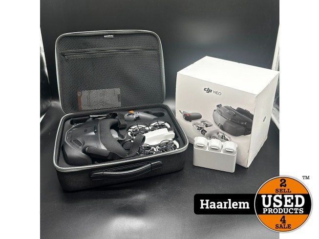 DJI Neo Fly More Combo met Goggles N3 motion control in Case, DJI, Zo goed als nieuw, Inform@dji.com, DJI Sky City
No. 55 Xianyuan Road
Nanshan District, Shenzhen
China