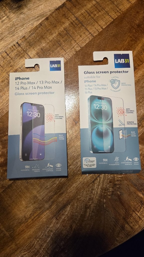 LAB31 iPhone Screenprotector (diverse modellen)