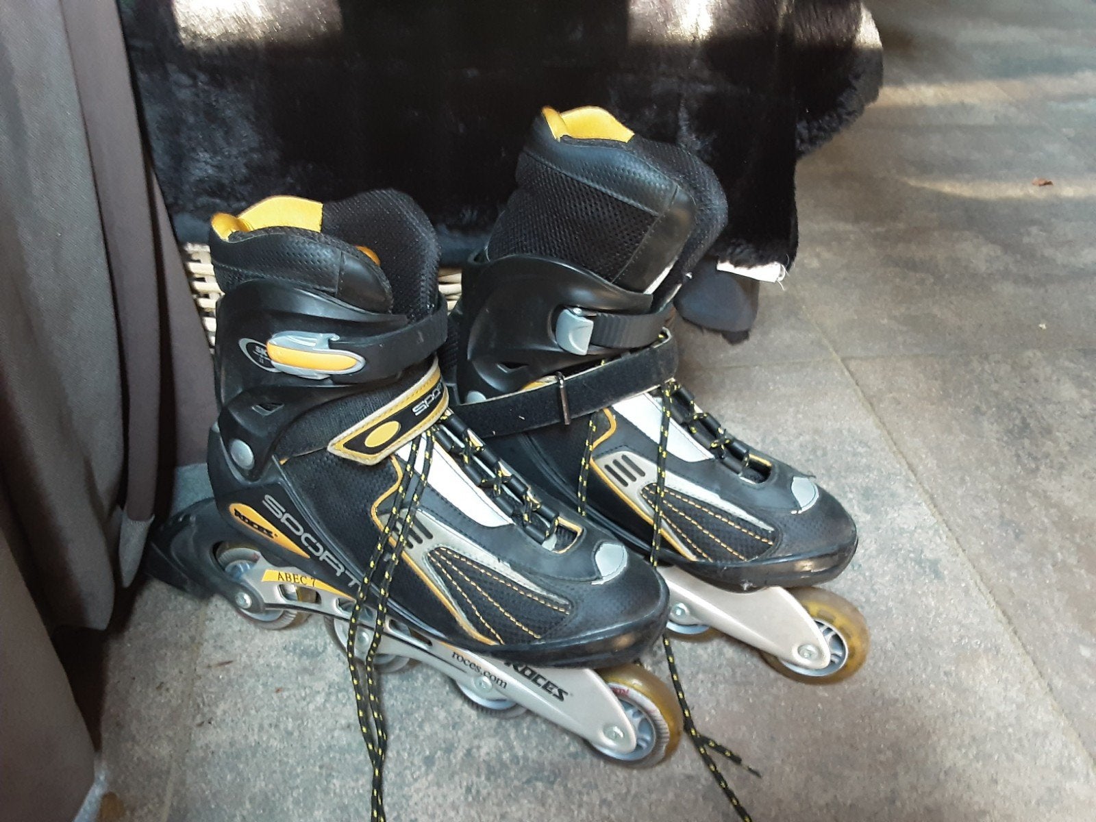 Roces Sport inline skates met helm - Maat 42, Sport en Fitness, Ophalen, Gebruikt, Inline skates 4 wielen, Heren