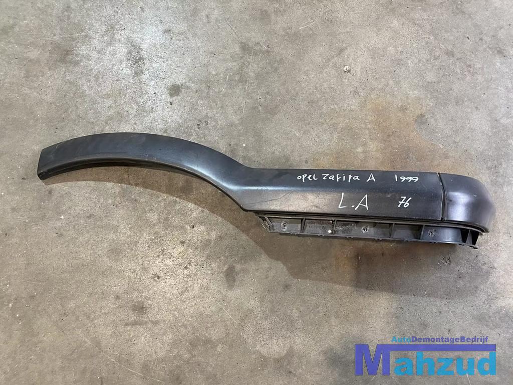 OPEL ZAFIRA A Links achter bumperstrip stootstrip 1999-2005, Gebruikt, Opel Automobile GmbH, Ophalen of Verzenden, Kontakt@opel-infoservice.de