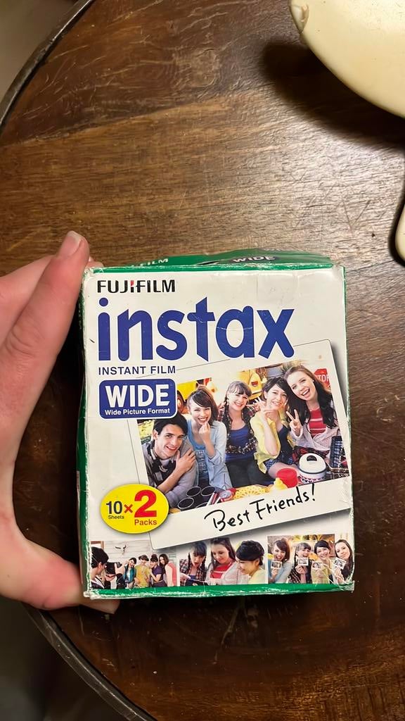 Fujifilm instax wide 10x2, Ophalen of Verzenden, Zo goed als nieuw