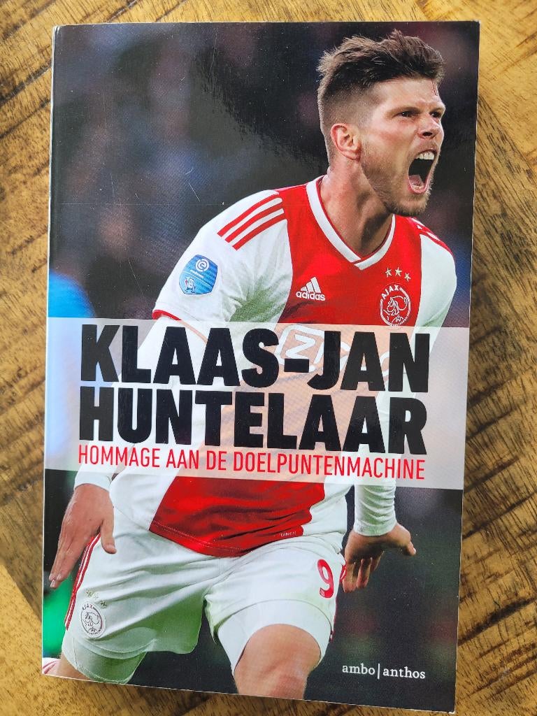 BOEK KLAAAS JAN HUNTELAAR, Ophalen of Verzenden, Zo goed als nieuw, Diverse auteurs, Balsport