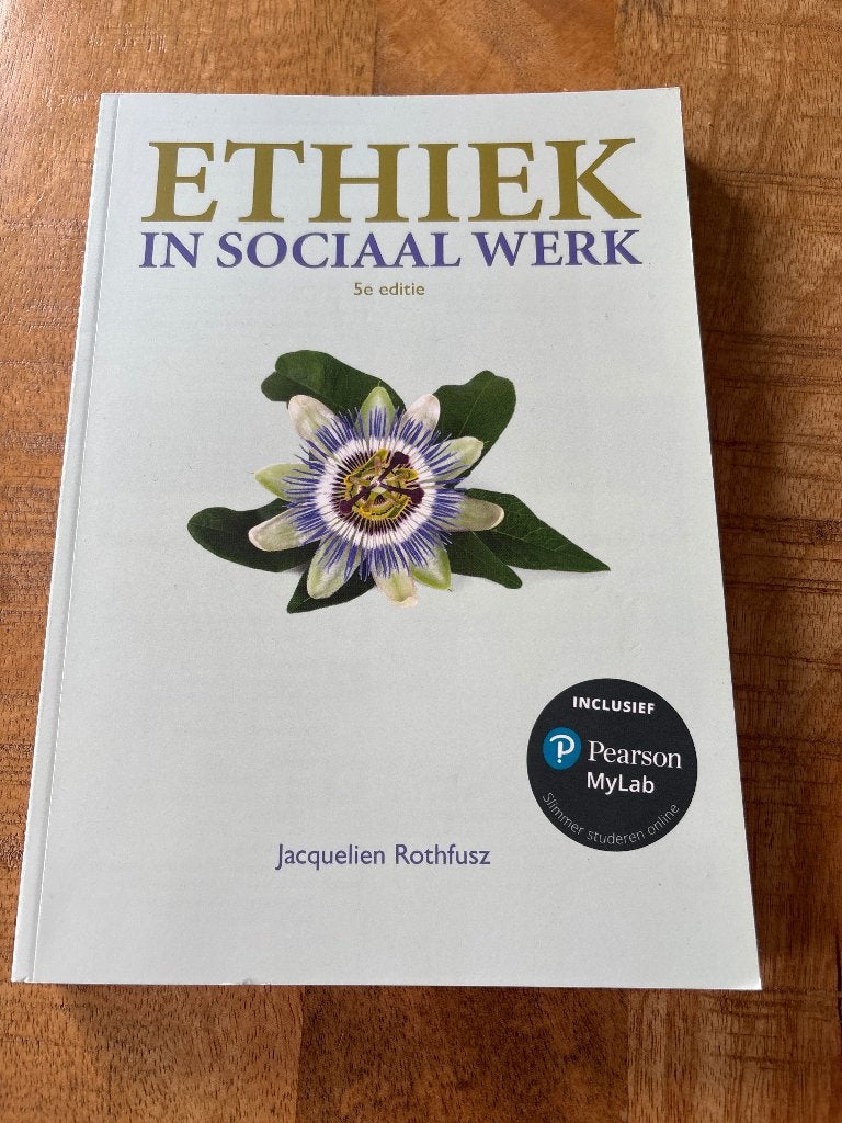Ethiek in Sociaal Werk - 5e editie - Jacquelien Rothfusz, Gelezen, Gamma, Jacquelien Rothfusz, HBO