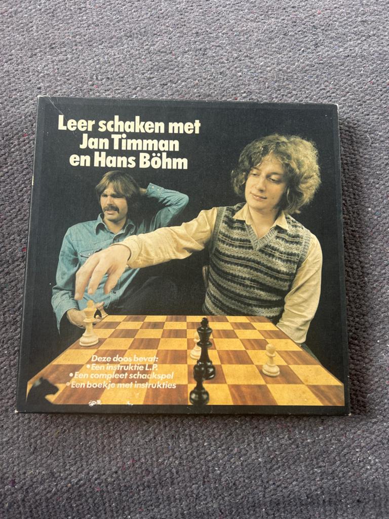 Leer schaken met Jan Timman en Hans Böhm, Ophalen of Verzenden, Zo goed als nieuw