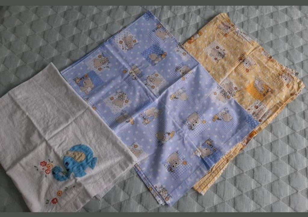 3 lakens voor kinderwagen of cosleeper, Ophalen of Verzenden, Gebruikt, Minder dan 70 cm, Overige typen