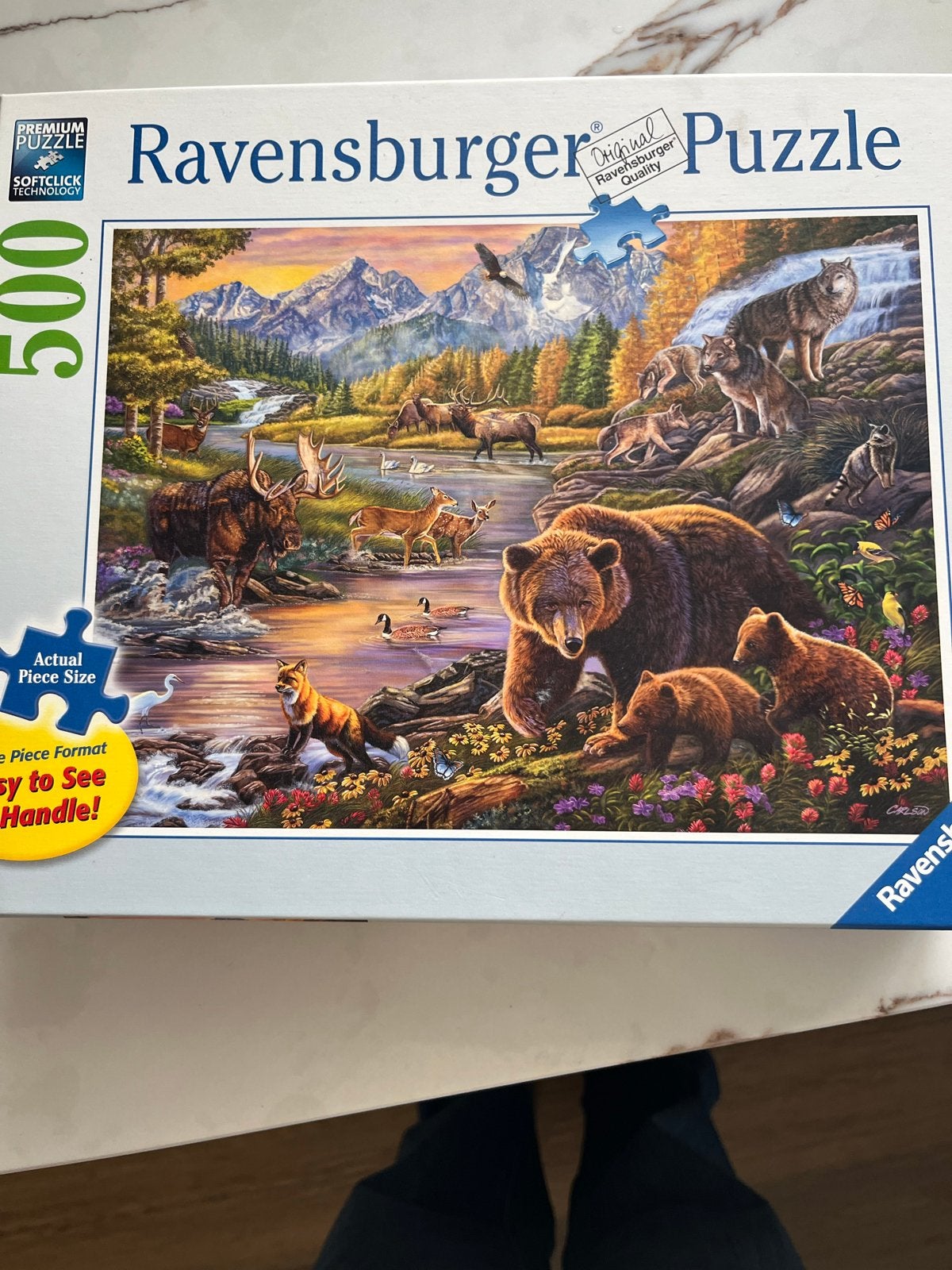 Ravensburger Legpuzzel 500 stukjes - Compleet, Ophalen, Minder dan 500 stukjes, Zo goed als nieuw, Legpuzzel