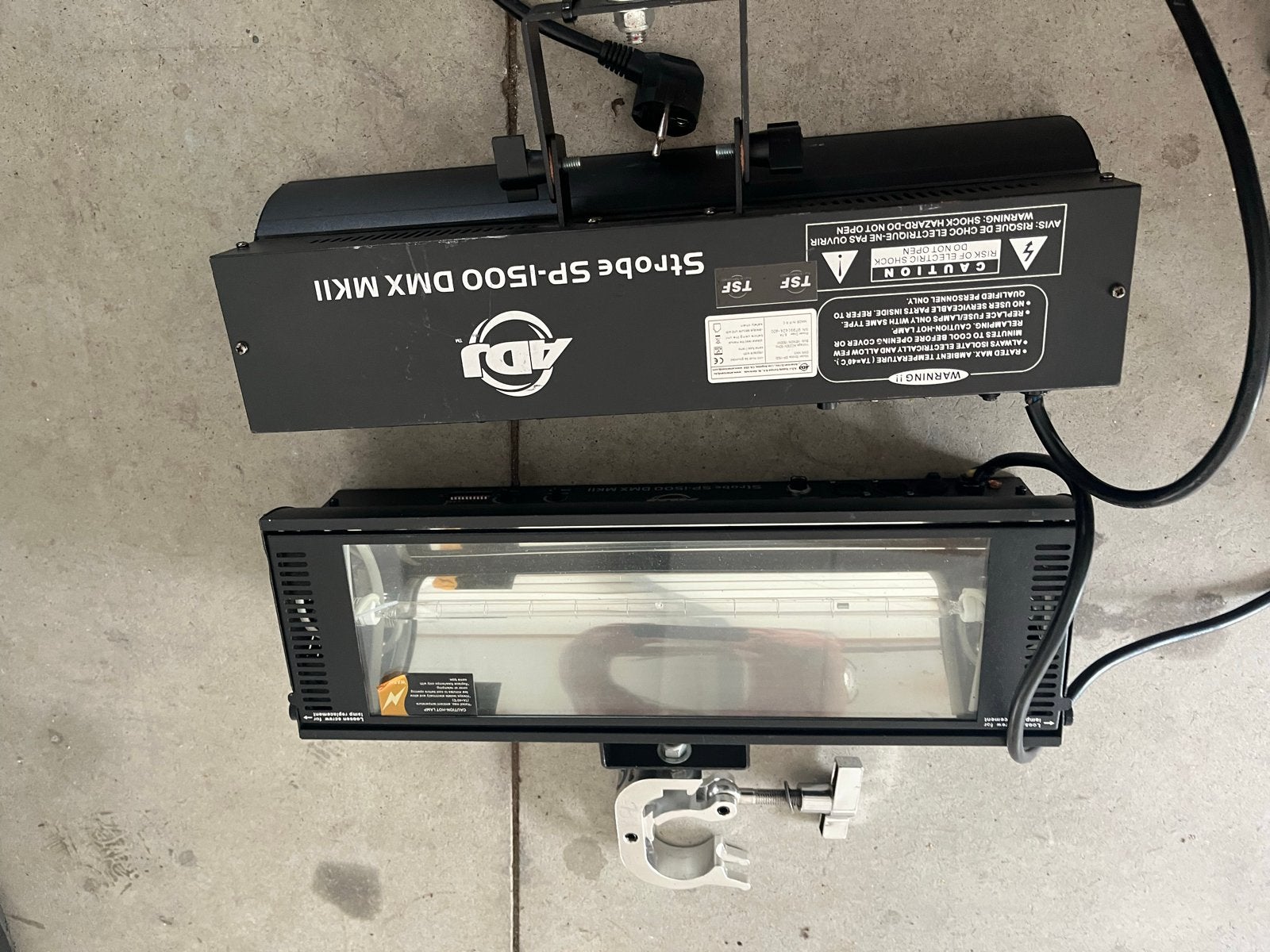 ADJ Strobe SP-1500 MKII Stroboscoop met controller en koffer, Ophalen of Verzenden, Gebruikt, Licht, Geluidgestuurd