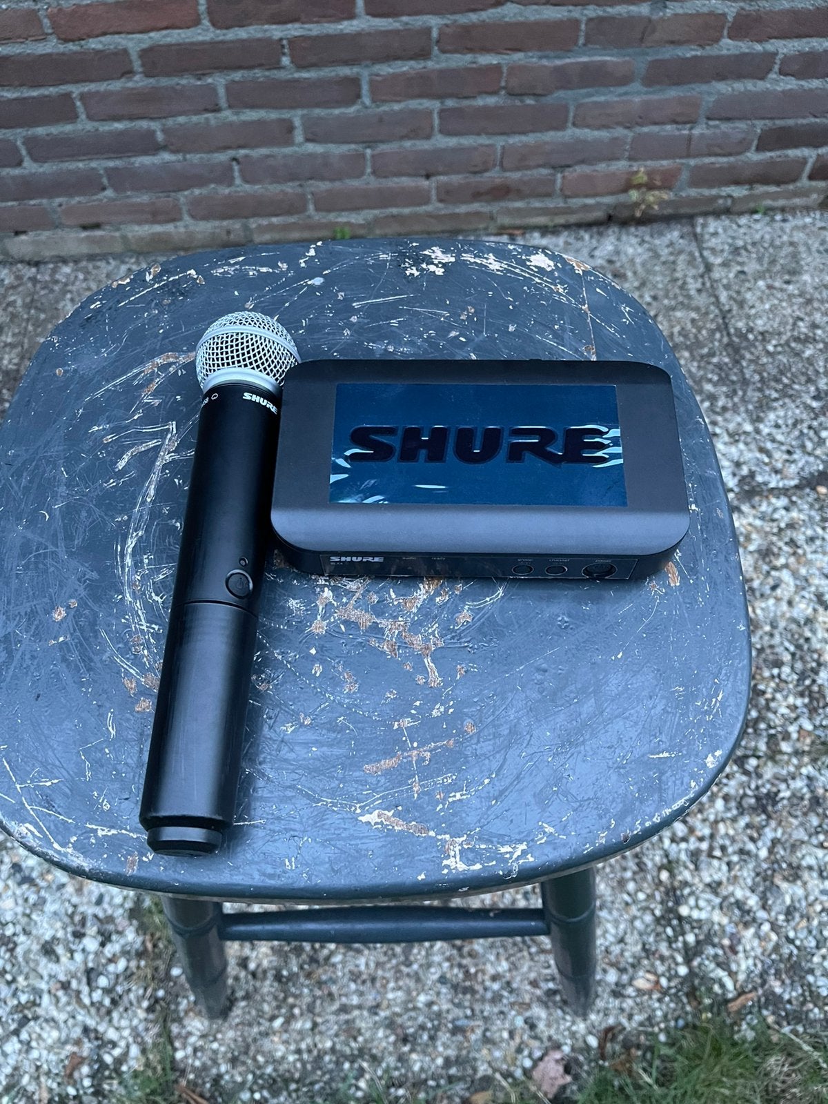 Shure SM58 draadloze microfoon, Muziek en Instrumenten, Microfoons, Ophalen of Verzenden, Zo goed als nieuw, Zangmicrofoon