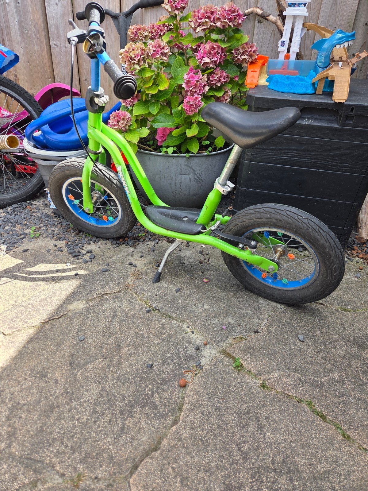 Groene Puky loopfiets XL- Ideaal voor jonge kinderen, Ophalen, Gebruikt, 16 tot 20 inch, Puky