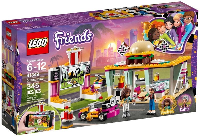 Lego Friends set 41349 Go-kart diner, Lego, Nieuw, Friends, Ophalen of Verzenden