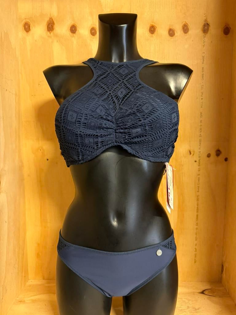 Beachlife bikini top 38d slip 36 model fay, Kleding | Dames, Badmode en Zwemkleding, Verzenden, Nieuw, Blauw, Bikini