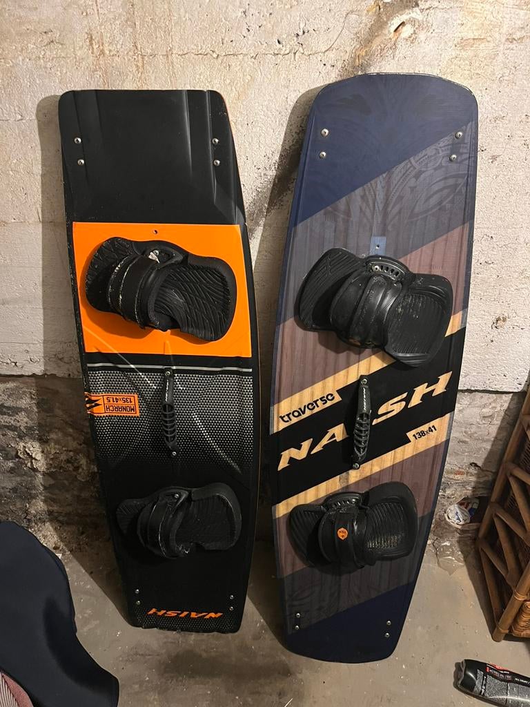 Naish Monarch & Traverse, Watersport en Boten, Kitesurfen, Gebruikt, Kiteboard, 4 m² of minder, Twintip, Ophalen of Verzenden