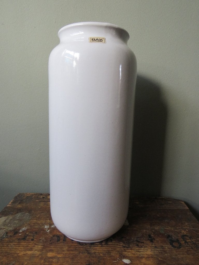 West Germany vaas groot 40 cm hoog wit, Ophalen of Verzenden