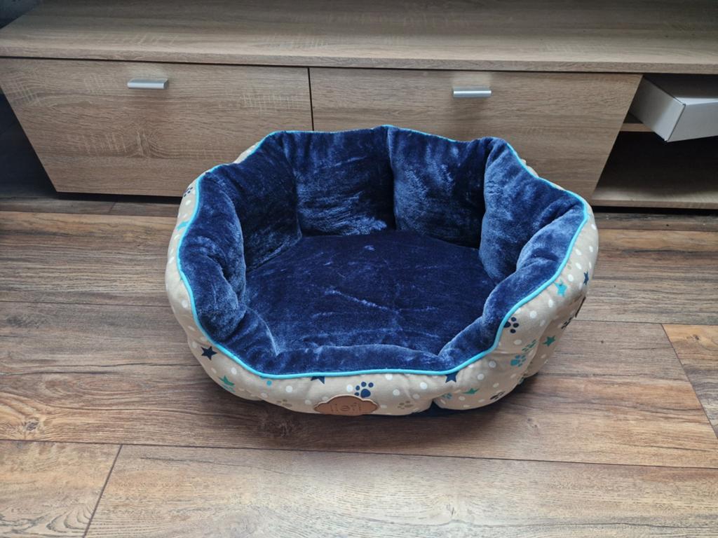 Lief! Honden/katten mand - Blauw, Dieren en Toebehoren, Ophalen of Verzenden, Nieuw, Polyester