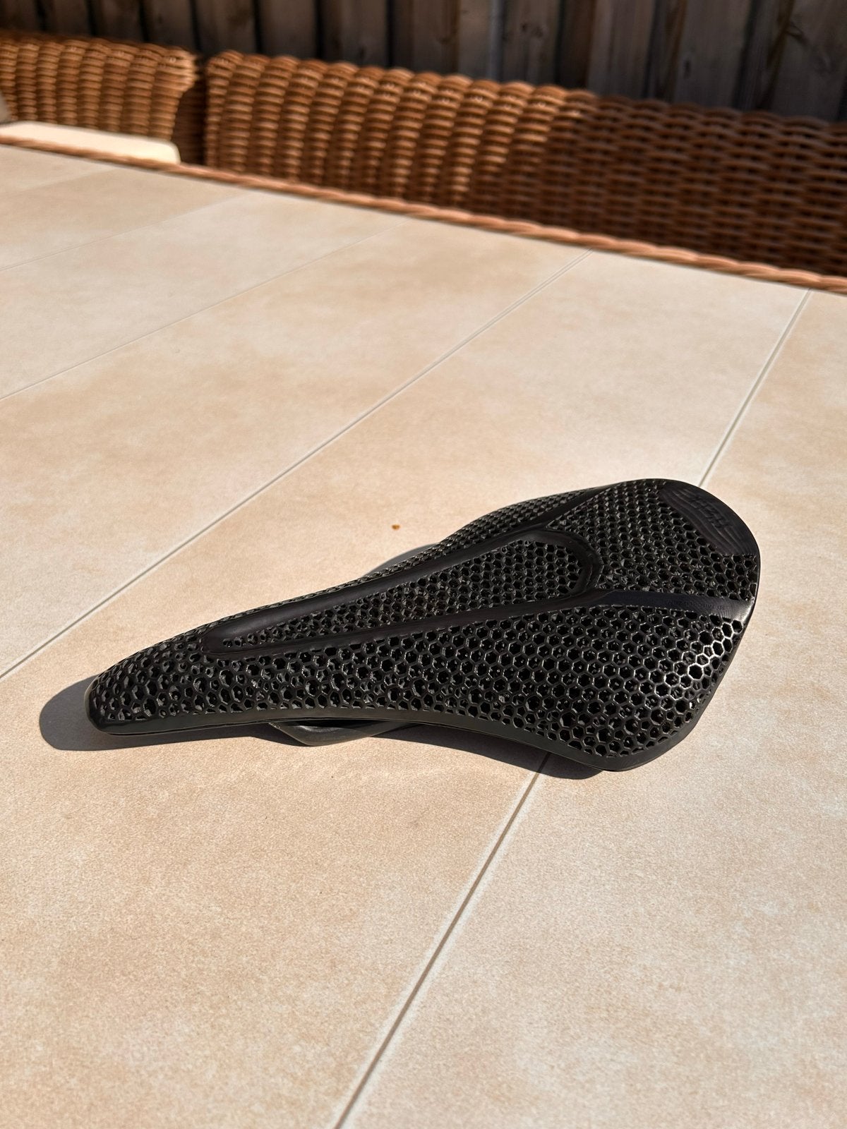 Fizik Argo Vento zadel 150mm Carbon 3D-geprint zadel, Ophalen of Verzenden, Zo goed als nieuw, Zadel, Racefiets