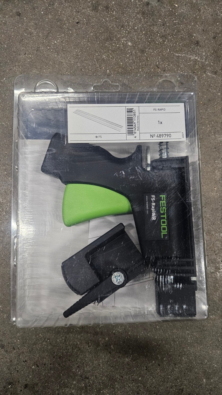 Festool FS-Rapid snelspanner voor geleiderail, Ophalen of Verzenden, Nieuw, Klem, Festool