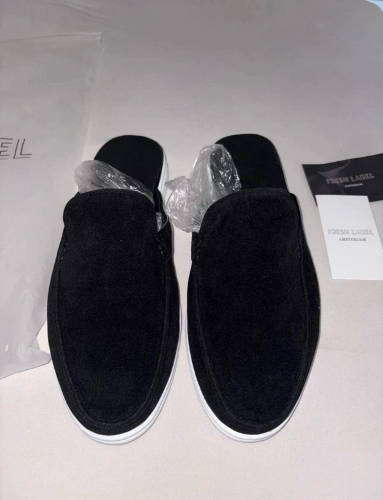 Fresh Label Amsterdam Loafers Zwart Maat 42, Verzenden, Nieuw, Zwart, Loafers