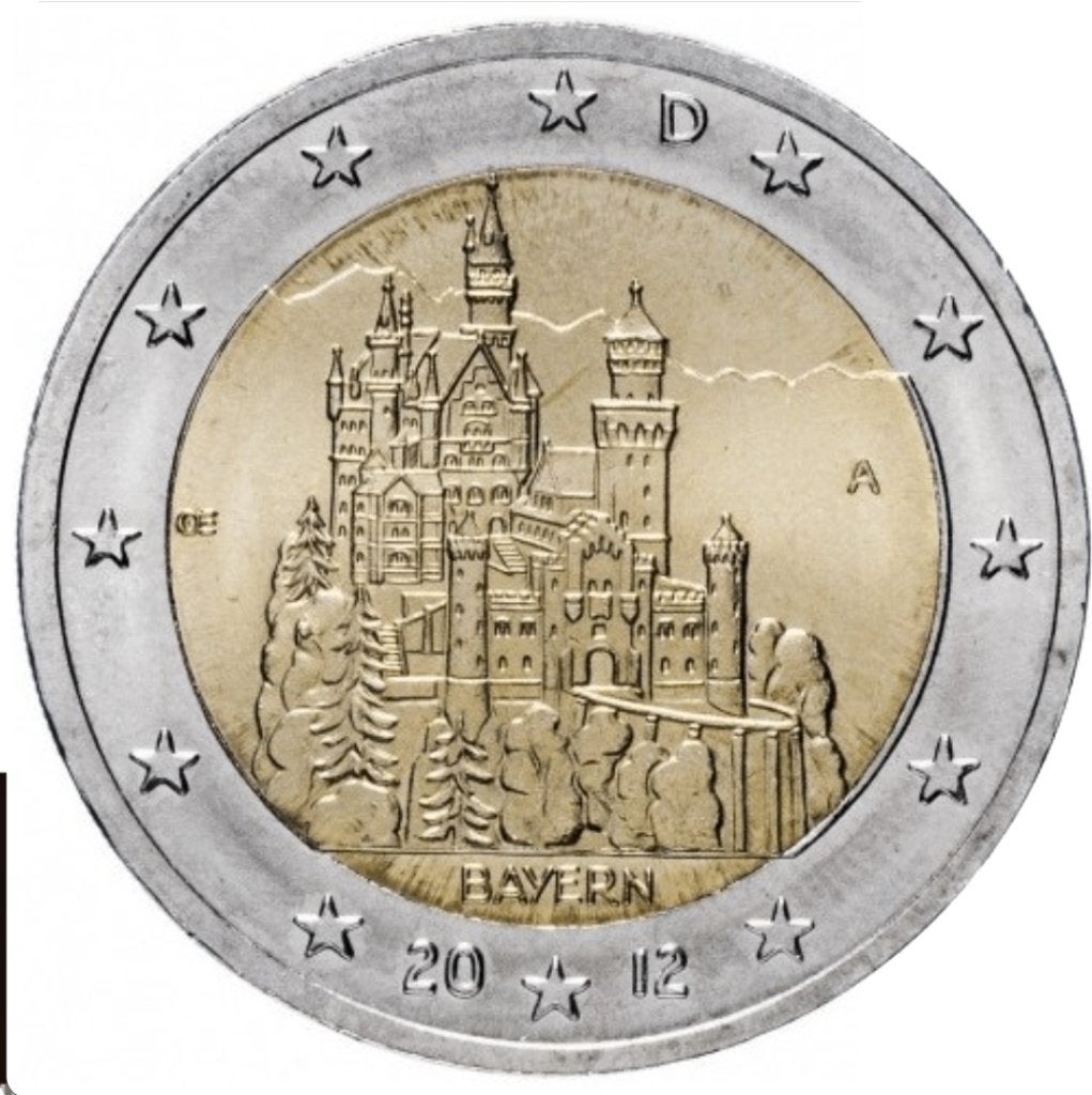 Euromunten, Postzegels en Munten, Munten | Europa | Euromunten, Ophalen of Verzenden, Duitsland, 2 euro, Losse munt