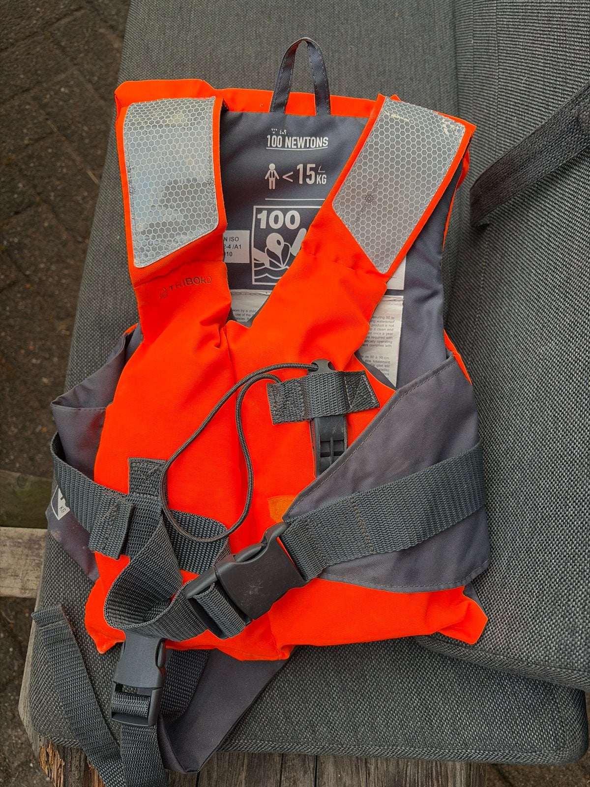 Reddingsvest 100N voor kinderen (<15kg), Ophalen, Zo goed als nieuw, Overige typen
