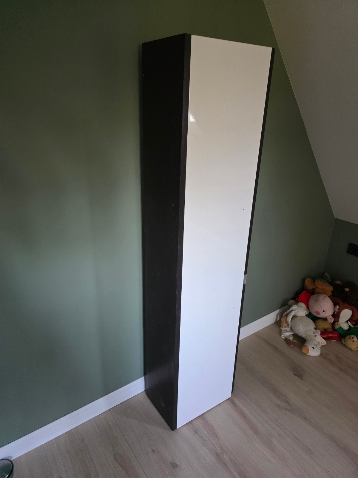 Smalle hoge badkamerkast, ophangbaar, Ophalen, (Half)hoge kast, Minder dan 50 cm, Zo goed als nieuw