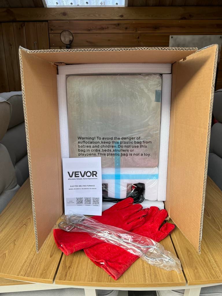 Vevor Elektrische Smeltoven - Nieuw in Doos, Ophalen of Verzenden, Nieuw