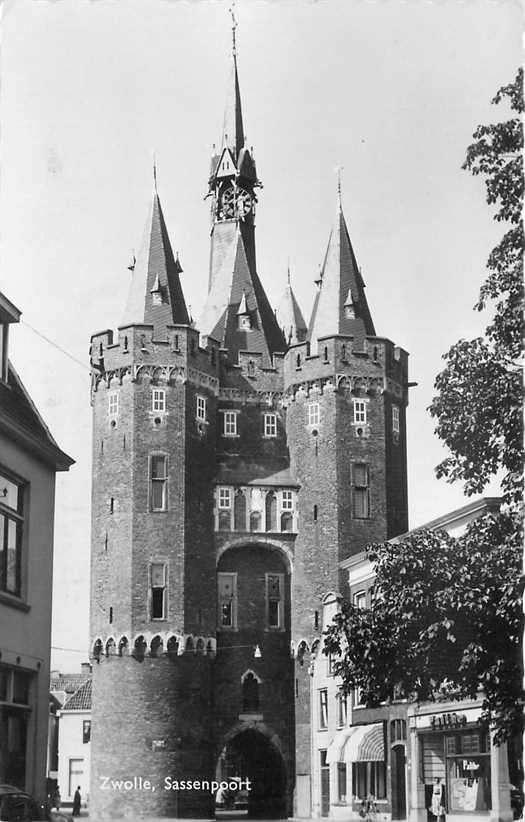 377-301-017 Zwolle Sassenpoort, Verzenden, Voor 1920, Overijssel