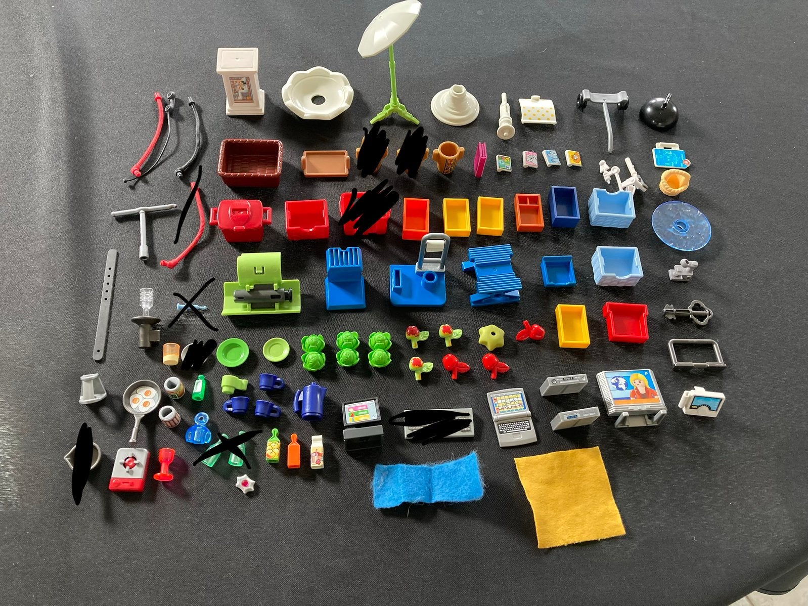 Playmobil klein huisraad., Ophalen of Verzenden, Zo goed als nieuw