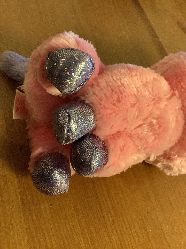 Ty Beanie Buddy knuffel. Magic de Roze Eenhoorn, 15 cm, Gebruikt, Eenhoorn, Ophalen of Verzenden, Met label