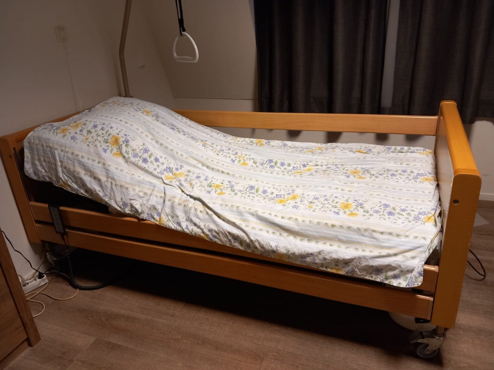 gebruikt hoog laag bed, Ophalen, Gebruikt, 90 cm, Eenpersoons