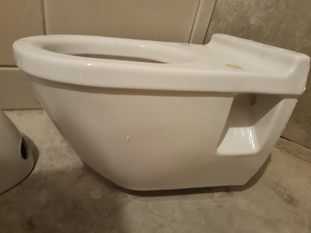 Toiletpot, Ophalen, Gebruikt, Steen, Toilet