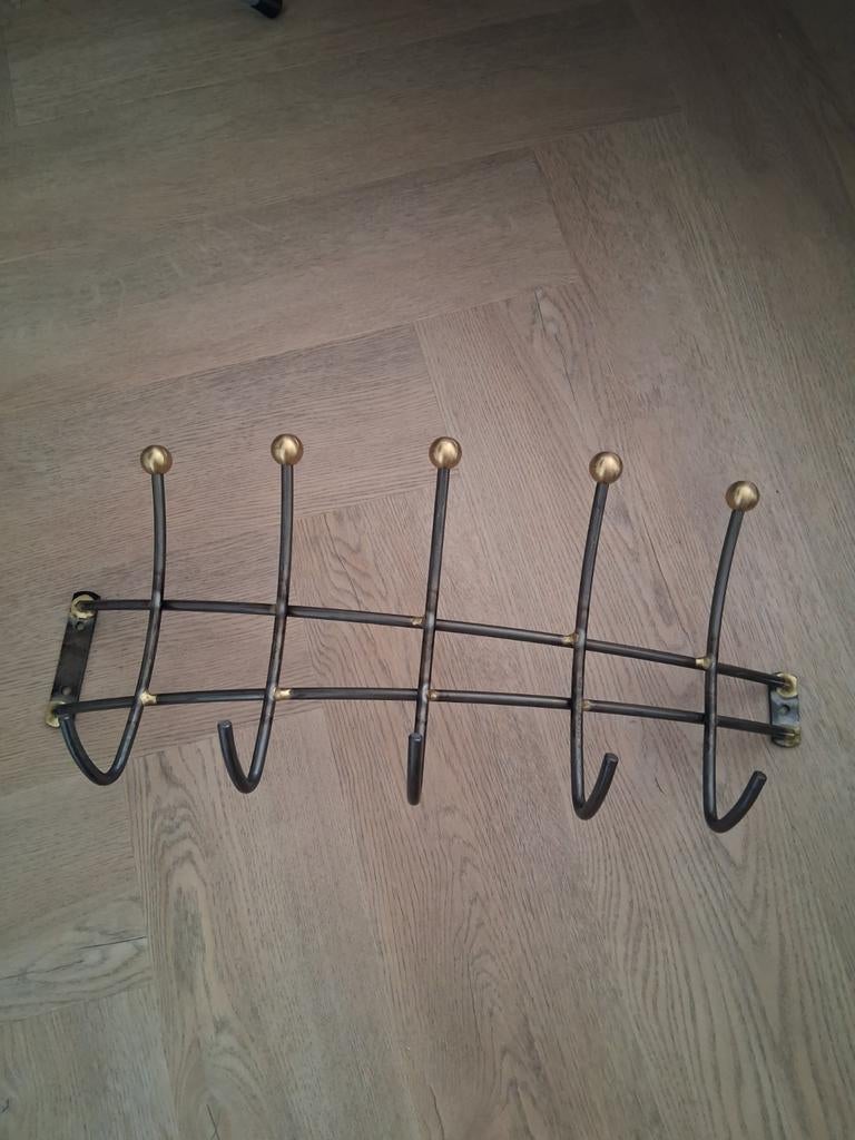 Kapstok, Huis en Inrichting, Woonaccessoires | Kapstokken, Ophalen of Verzenden, Metaal, Wandkapstok, Minder dan 100 cm