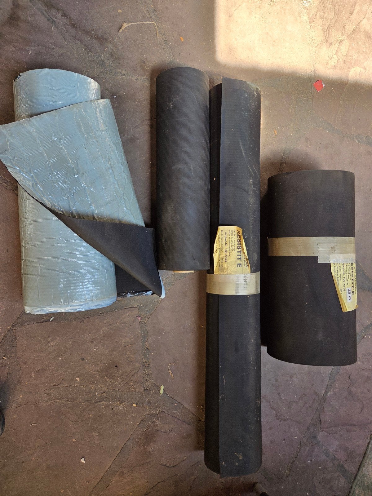 EPDM Dakbedekking phoenix Rollen 1.4mm Dik - Diverse Maten, Ophalen, Nieuw, Zwart, 15 m² of meer