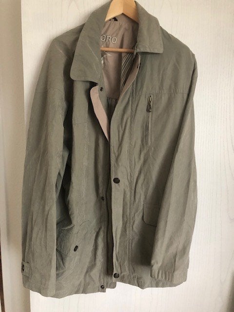 Te koop heren parka XL, Ophalen, Zo goed als nieuw, Maat 56/58 (XL), Grijs