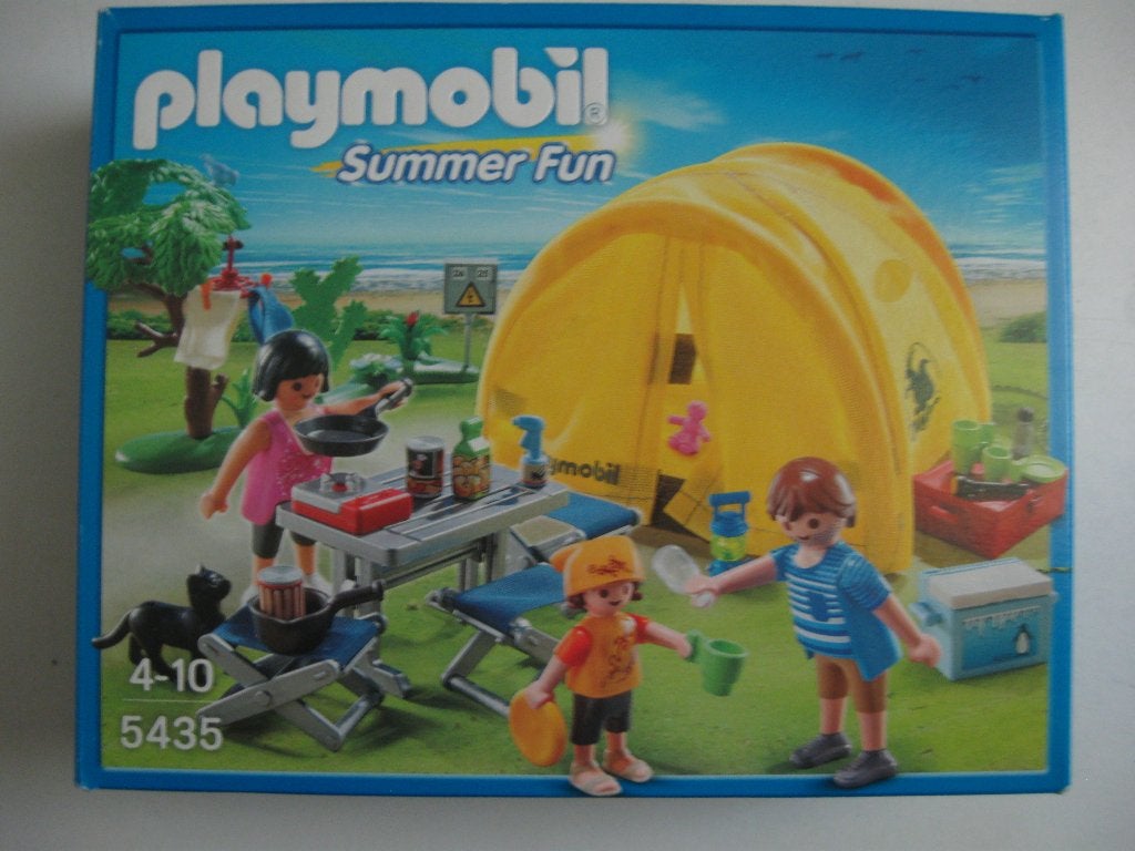 Playmobil 5435 Kampeerset (Summer Fun), Ophalen of Verzenden, Zo goed als nieuw