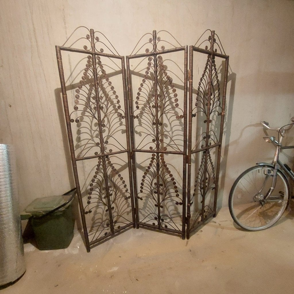 Decoratiescherm van riet, Antiek en Kunst, Ophalen
