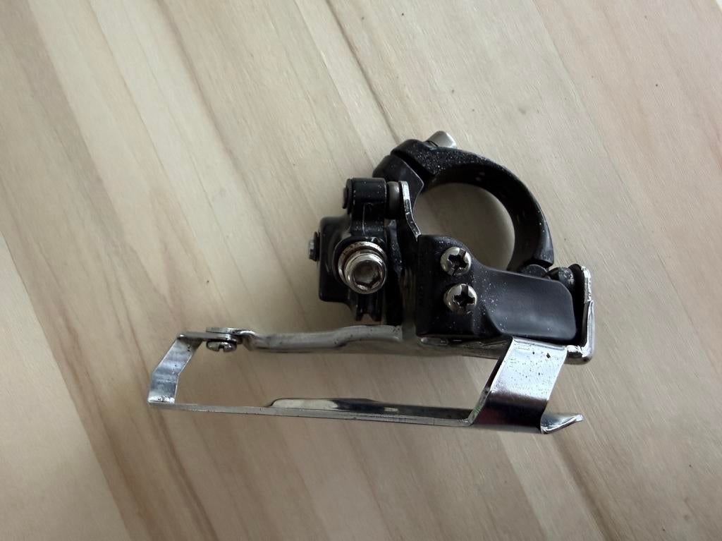 Shimano Deore LX voorderailleur FD-M567, Ophalen, Gebruikt, Staal, Toerfiets
