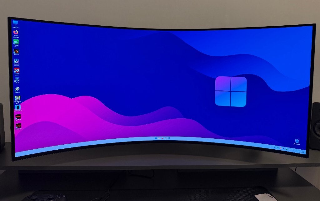 LG UltraGear 45GX950A-B 5K UHD 165Hz Curved W-OLED Monitor, Computers en Software, Minder dan 1 ms, Zo goed als nieuw, Overige typen