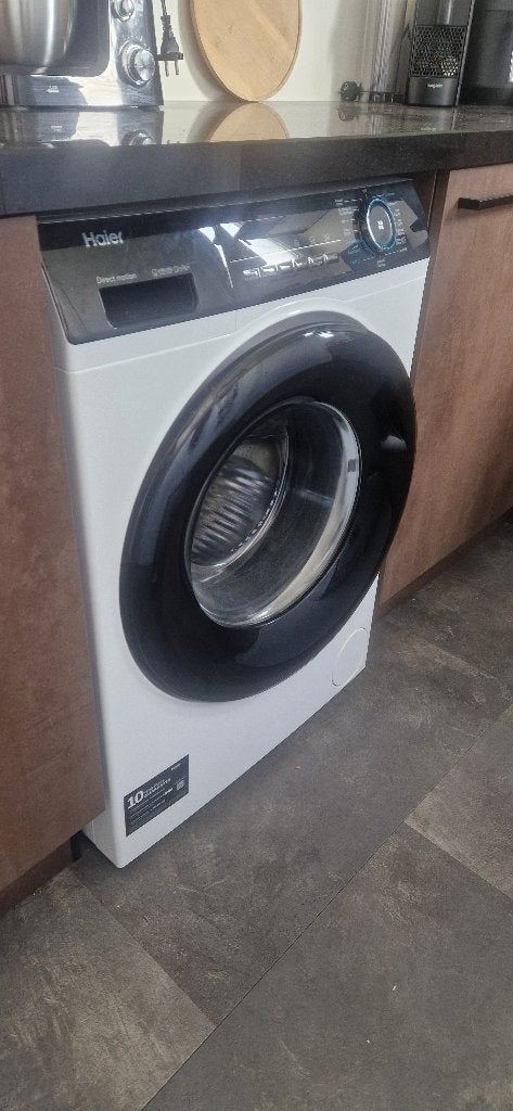 Wasmachine, Witgoed en Apparatuur, Wasmachines, Ophalen, 1200 tot 1600 toeren, 8 tot 10 kg, Zo goed als nieuw