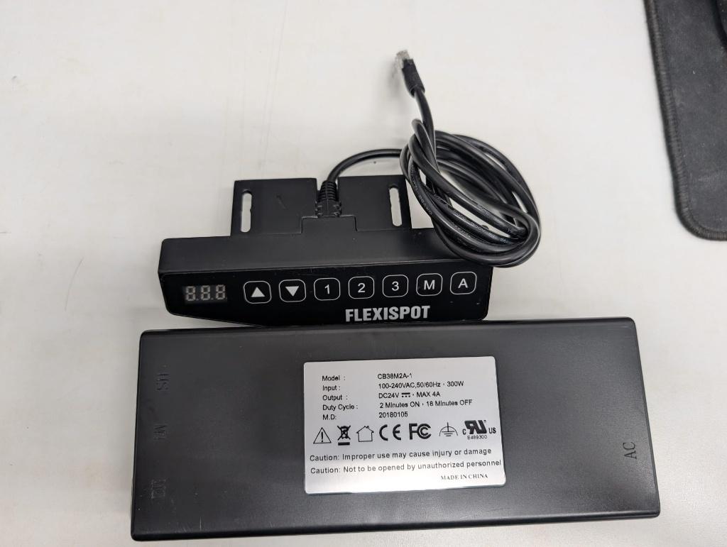 FlexiSpot CB38M2A-1 Control Box–Elektrisch Bureau Onderdeel, Ophalen, Zo goed als nieuw, Zwart, Bureaustoel